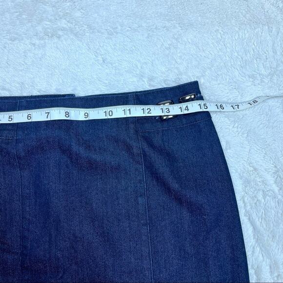 Ellen Tracy denim mini skirt - Picture 3 of 5